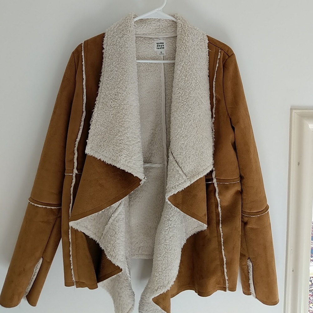 Some Days Lovin Hail Sherpa Jacket